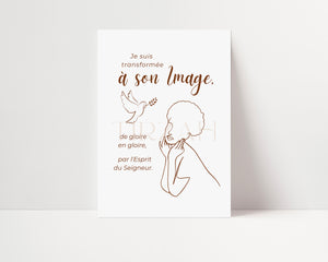 TRANSFORMED IN HER IMAGE